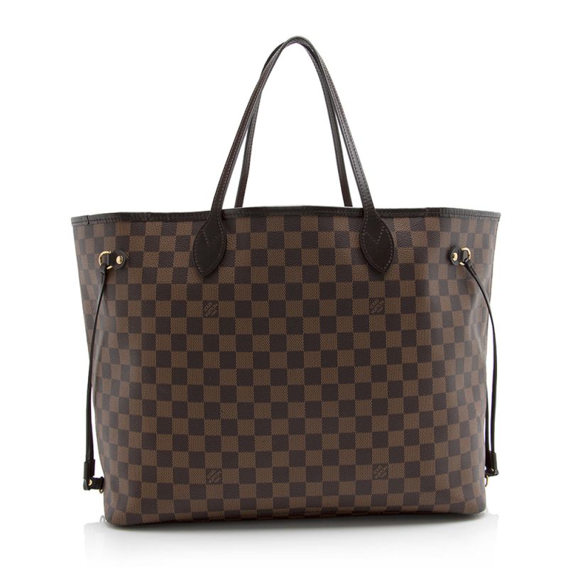 Louis Vuitton Damier Ebene Neverfull GM Tote (SHF-21286) - Image 2