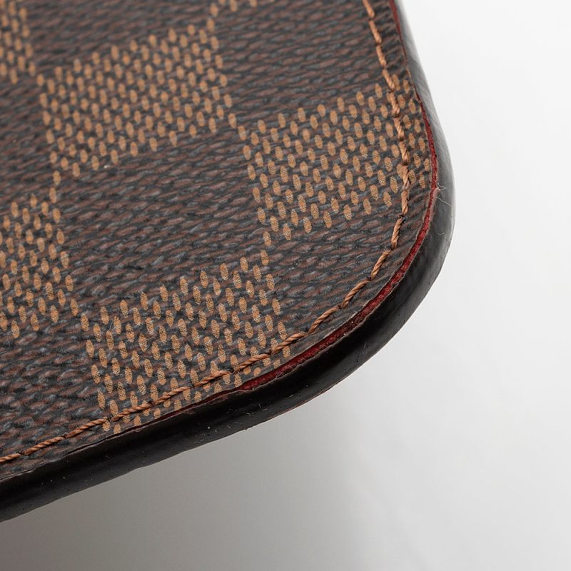 Louis Vuitton Damier Ebene Neverfull MM Pochette (SHF-21966) - Image 7