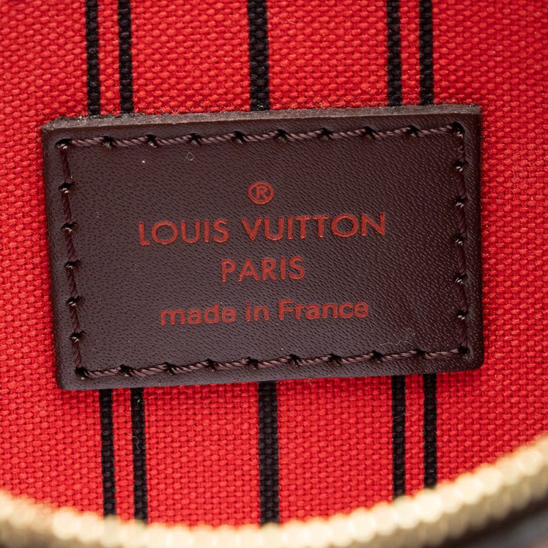 Louis Vuitton Damier Ebene Neverfull MM Pochette (SHF-21966) - Image 5