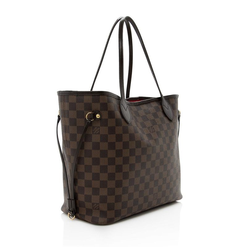 Louis Vuitton Damier Ebene Neverfull MM Tote (SHF-14430) - Image 2