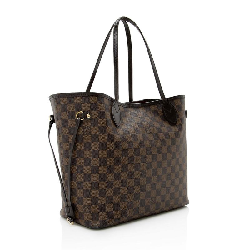 Louis Vuitton Damier Ebene Neverfull MM Tote (SHF-14560) - Image 2