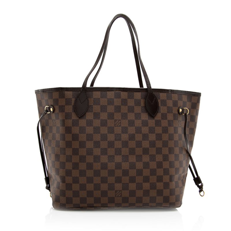 Louis Vuitton Damier Ebene Neverfull MM Tote (SHF-20032) - Image 2