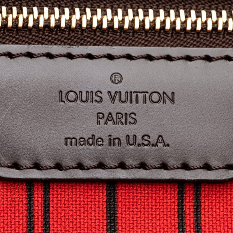 Louis Vuitton Damier Ebene Neverfull MM Tote (SHF-20032) - Image 7
