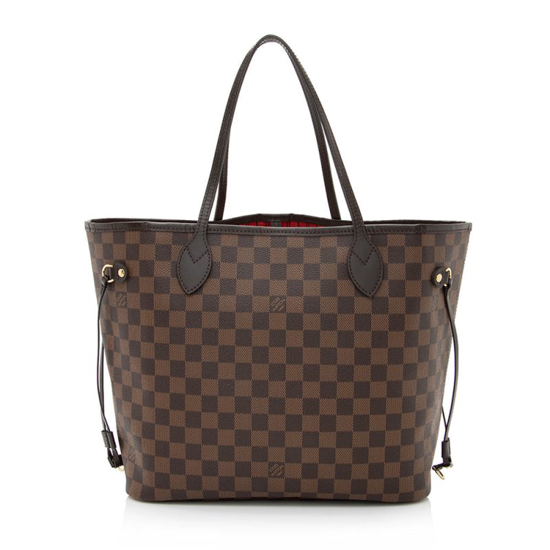 Louis Vuitton Damier Ebene Neverfull MM Tote (SHF-21394) - Image 2