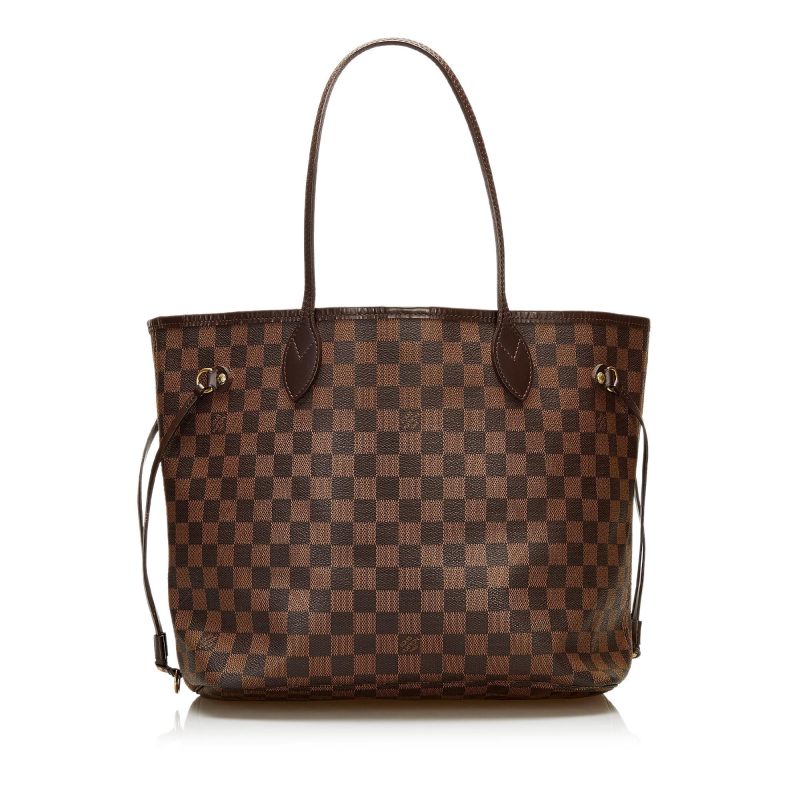 Louis Vuitton Damier Ebene Neverfull MM (SHG-36950) - Image 9