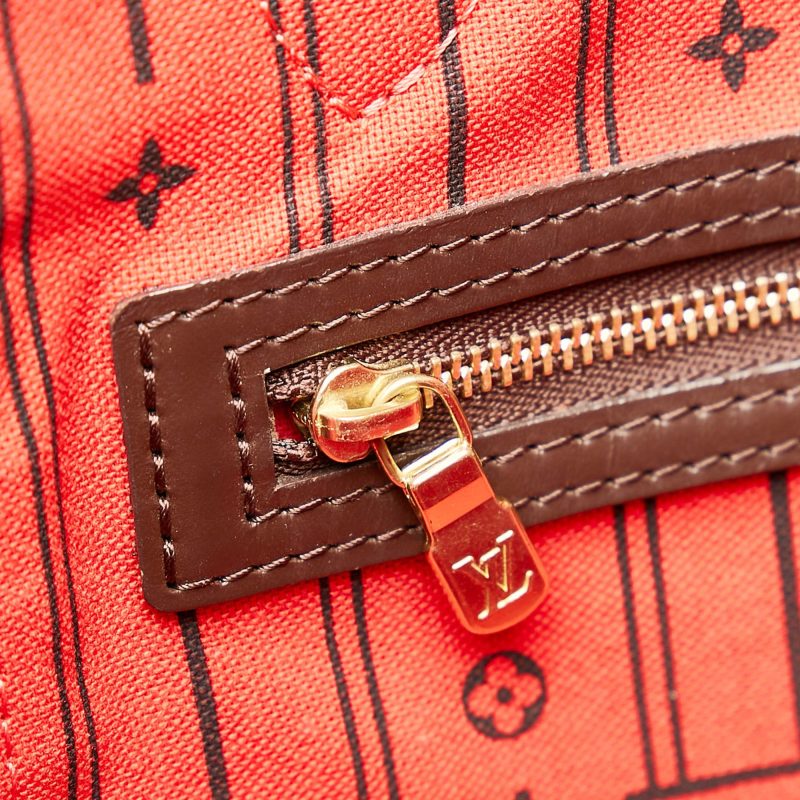 Louis Vuitton Damier Ebene Neverfull MM (SHG-vhv9oD) - Image 8