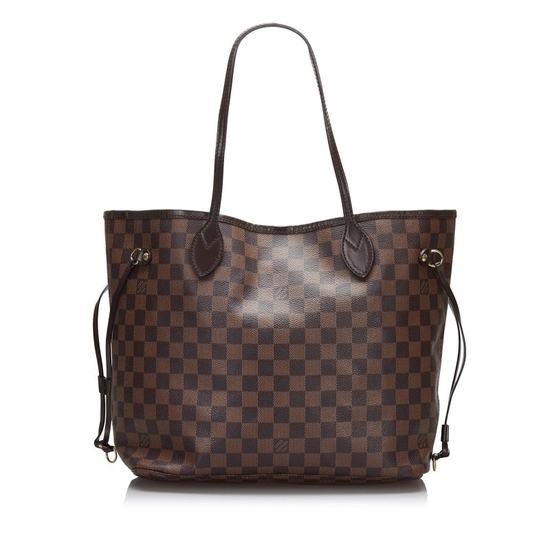 Louis Vuitton Damier Ebene Neverfull MM (SHG-vhv9oD) - Image 9