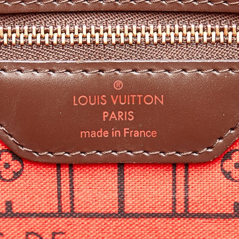 Louis Vuitton Damier Ebene Neverfull MM (SHG-vhv9oD) - Image 6