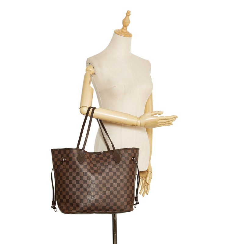 Louis Vuitton Damier Ebene Neverfull MM (SHG-vhv9oD) - Image 4