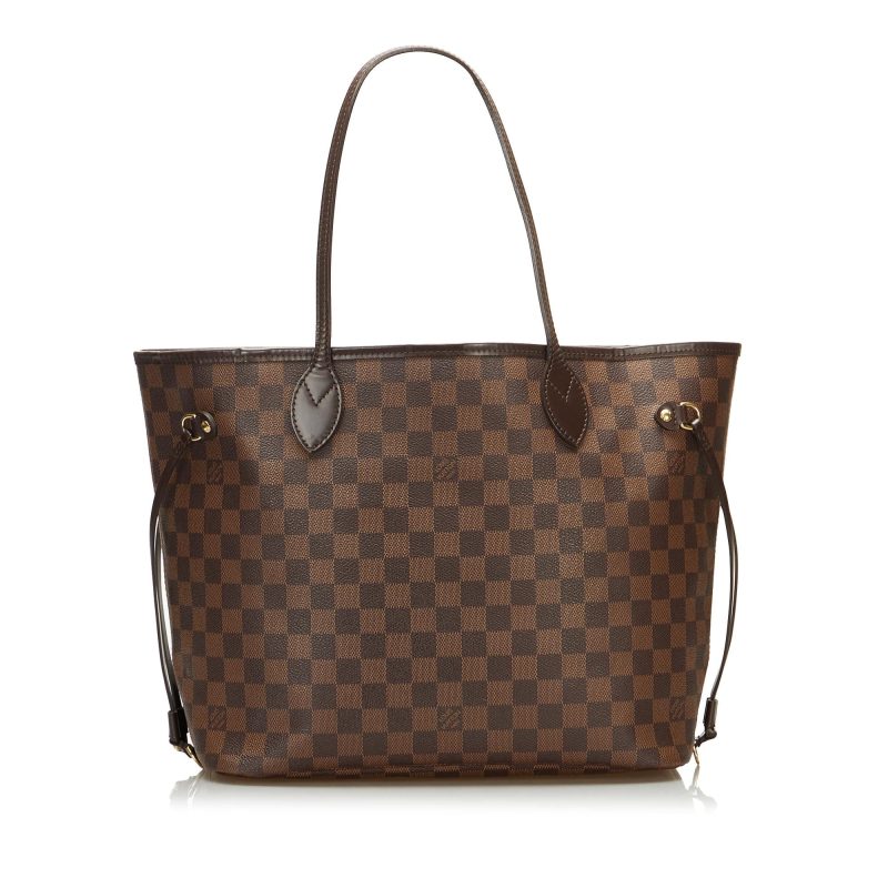 Louis Vuitton Damier Ebene Neverfull MM (SHG-chzDX1) - Image 2