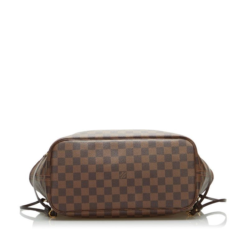 Louis Vuitton Damier Ebene Neverfull MM (SHG-chzDX1) - Image 3