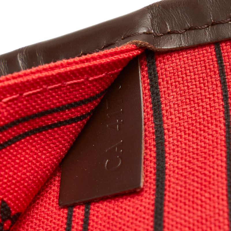 Louis Vuitton Damier Ebene Neverfull MM (SHG-chzDX1) - Image 8