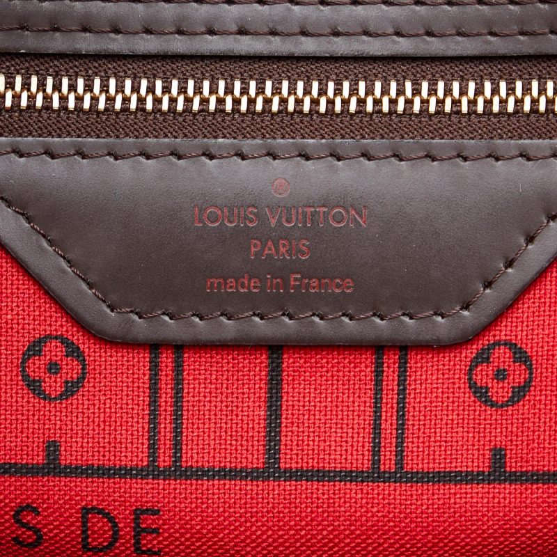 Louis Vuitton Damier Ebene Neverfull MM (SHG-XBh7tv) - Image 6