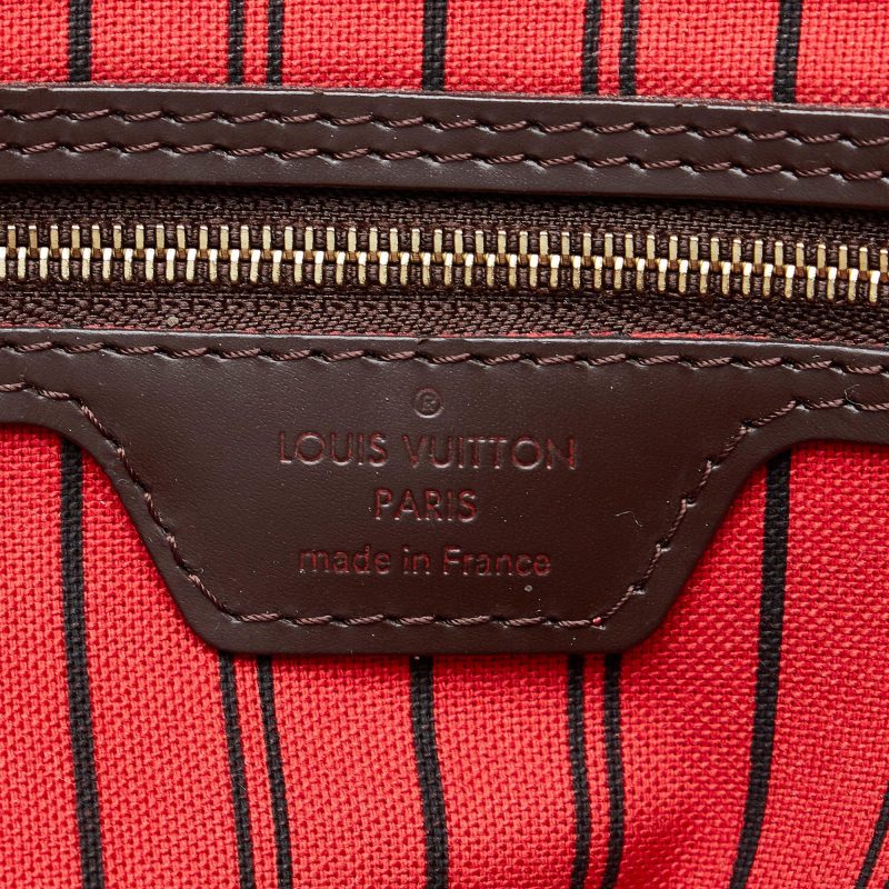 Louis Vuitton Damier Ebene Neverfull MM (SHG-AZZ2mI) - Image 6