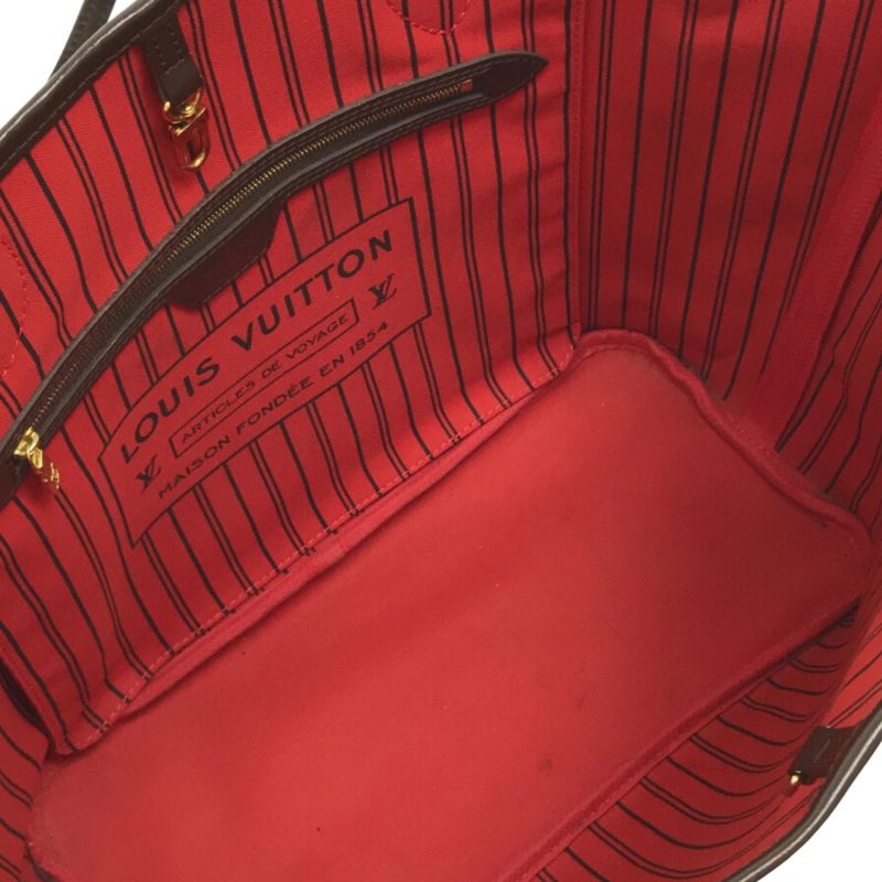 Louis Vuitton Damier Ebene Neverfull MM (SHG-xLK26v) - Image 6