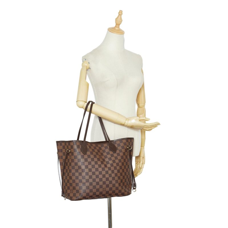 Louis Vuitton Damier Ebene Neverfull MM (SHG-O1toAD) - Image 4