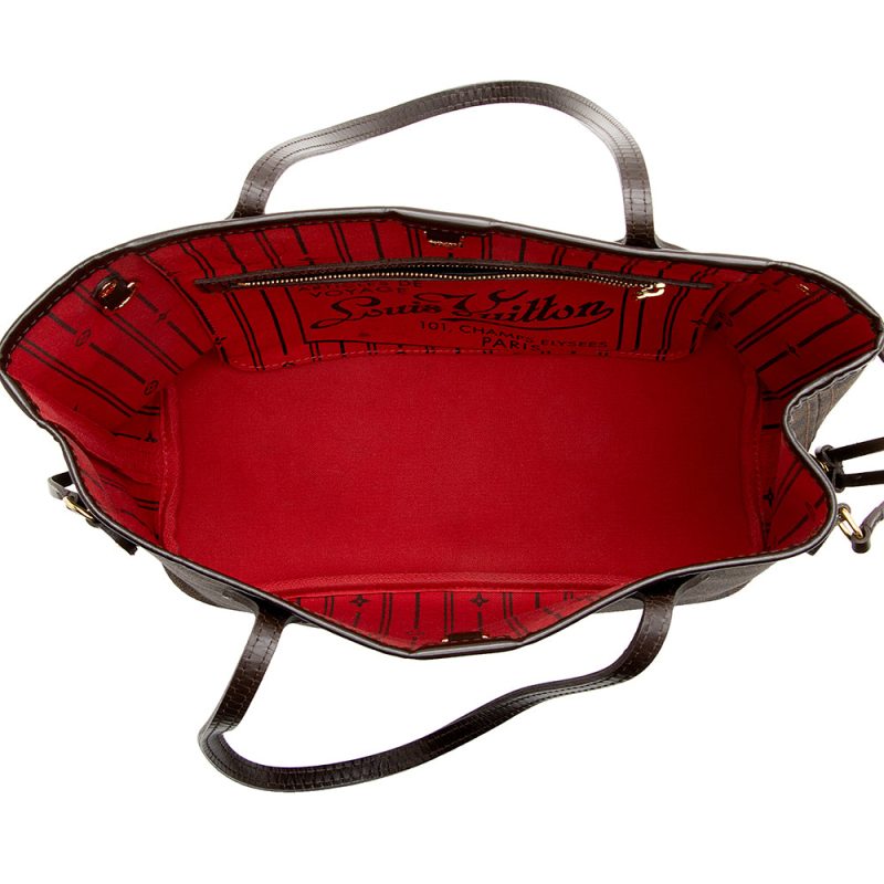 Louis Vuitton Damier Ebene Neverfull PM Tote (SHF-18296) - Image 6
