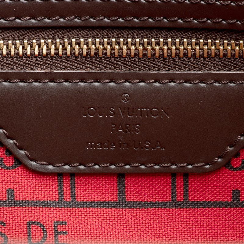 Louis Vuitton Damier Ebene Neverfull PM Tote (SHF-18296) - Image 7