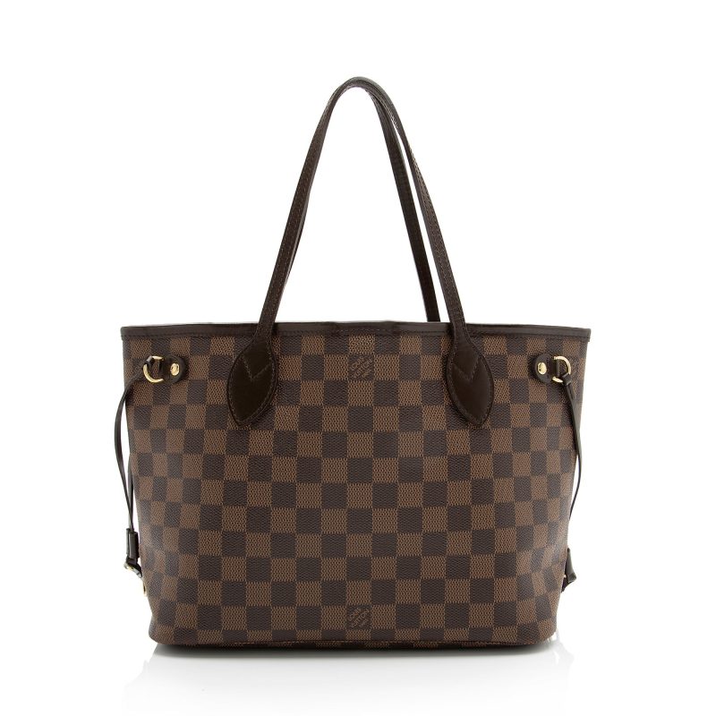 Louis Vuitton Damier Ebene Neverfull PM Tote (SHF-23288) - Image 2