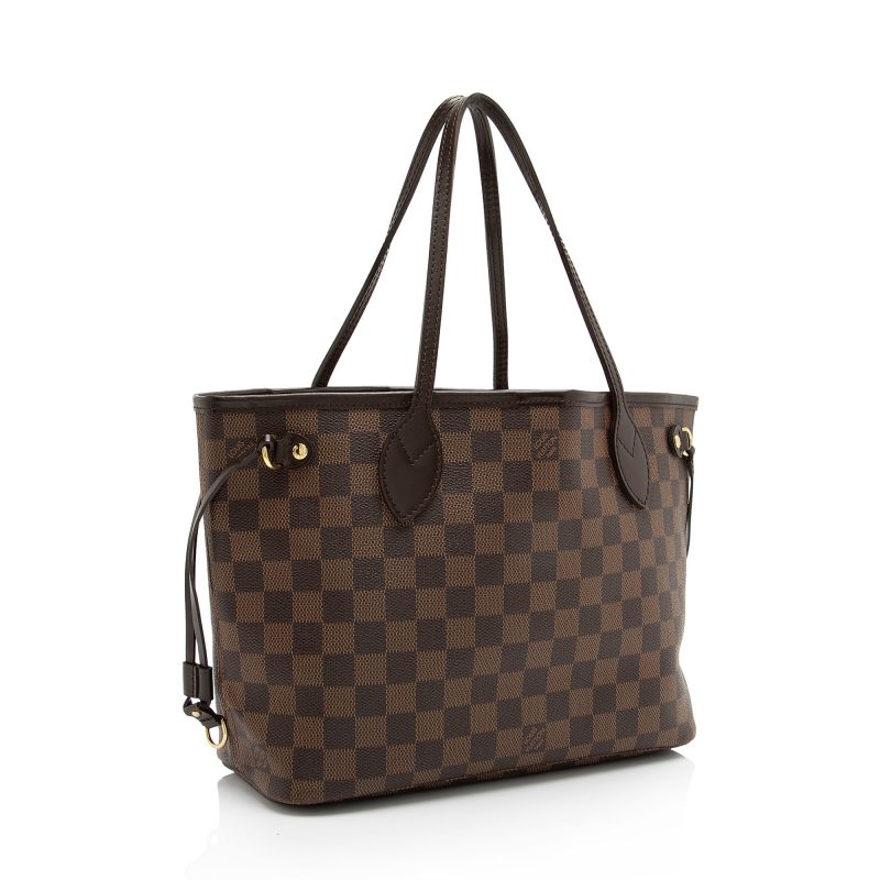 Louis Vuitton Damier Ebene Neverfull PM Tote (SHF-23288) - Image 5
