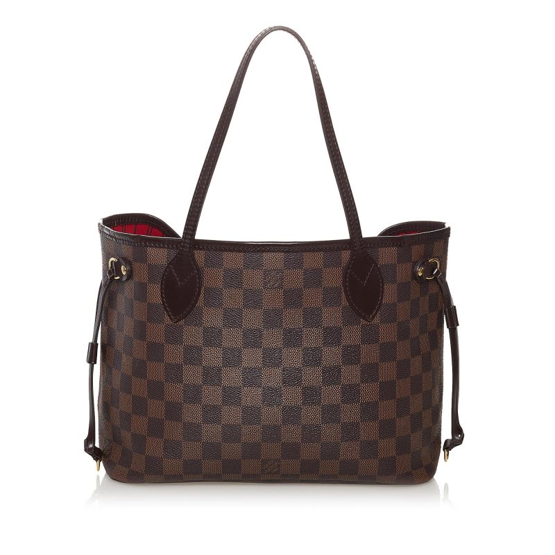 Louis Vuitton Damier Ebene Neverfull PM (SHG-31749) - Image 2