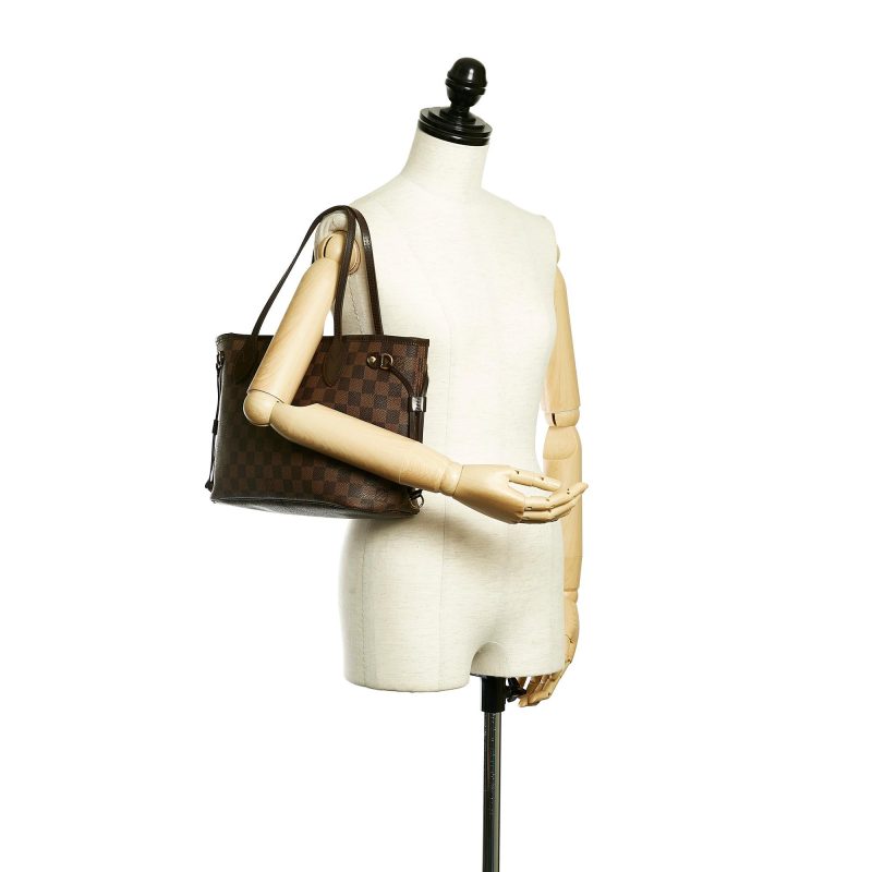 Louis Vuitton Damier Ebene Neverfull PM (SHG-31749) - Image 4