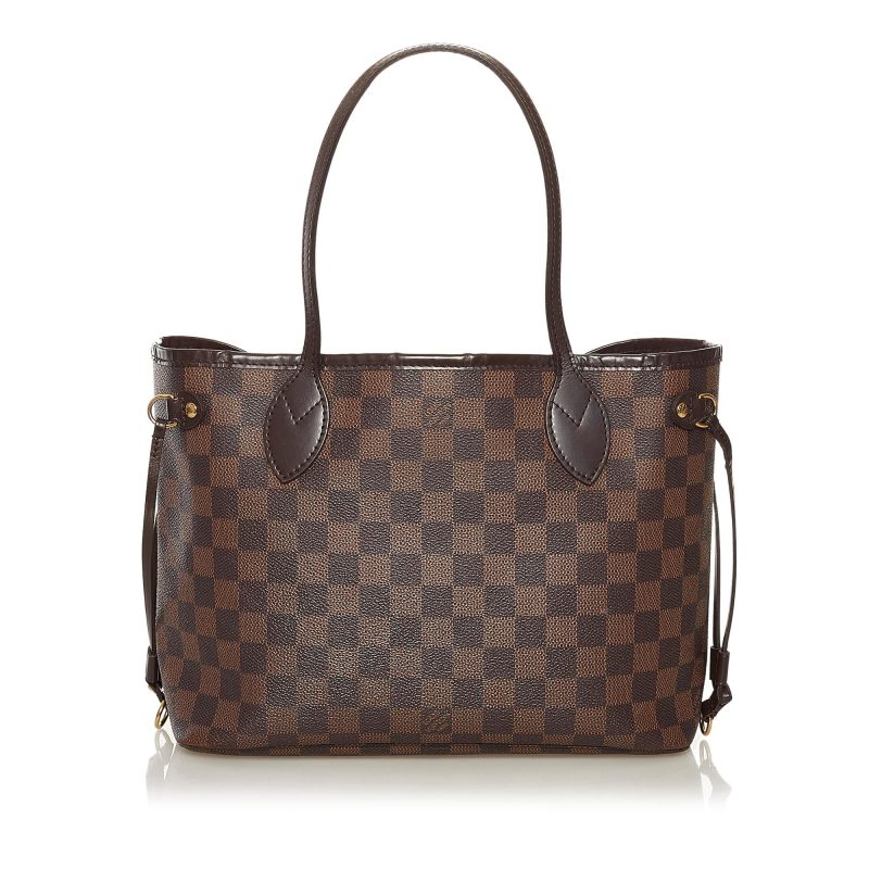 Louis Vuitton Damier Ebene Neverfull PM (SHG-34575) - Image 9
