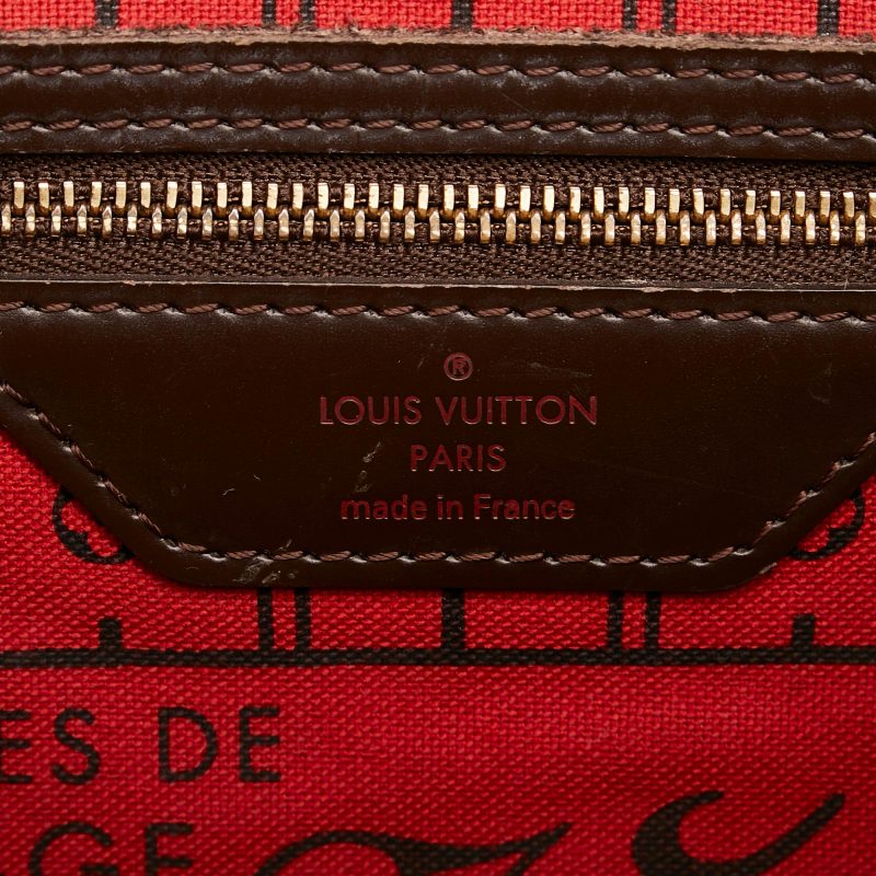 Louis Vuitton Damier Ebene Neverfull PM (SHG-34575) - Image 6