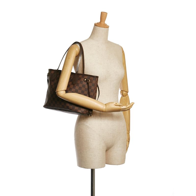Louis Vuitton Damier Ebene Neverfull PM (SHG-34575) - Image 4