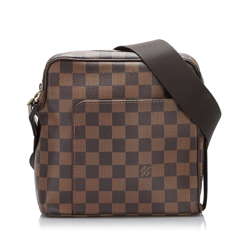 Louis Vuitton Damier Ebene Olav PM (SHG-7YbO43) - Image 9