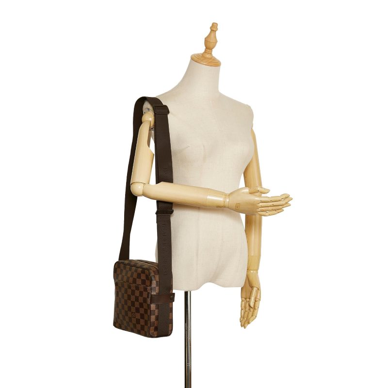 Louis Vuitton Damier Ebene Olav PM (SHG-7YbO43) - Image 4
