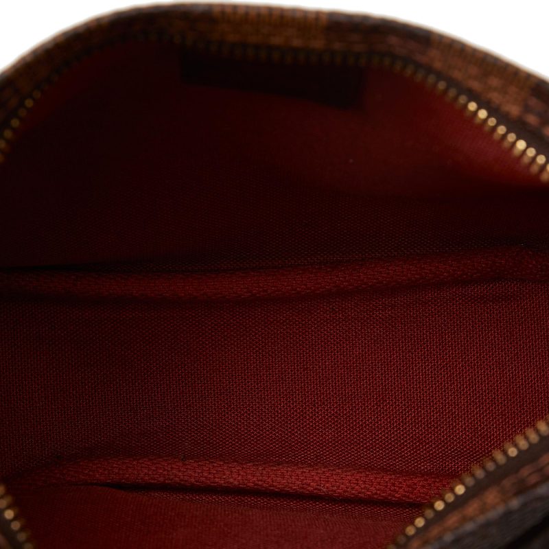Louis Vuitton Damier Ebene Pochette Trousse (SHG-S0DgmG) - Image 5