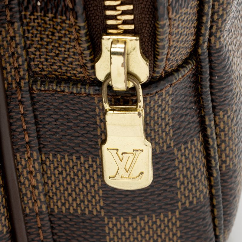 Louis Vuitton Damier Ebene Reporter Melville Messenger Bag (SHF-21999) - Image 8