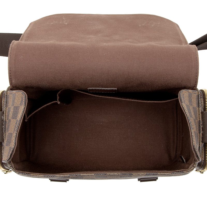 Louis Vuitton Damier Ebene Reporter Melville Messenger Bag (SHF-21999) - Image 6
