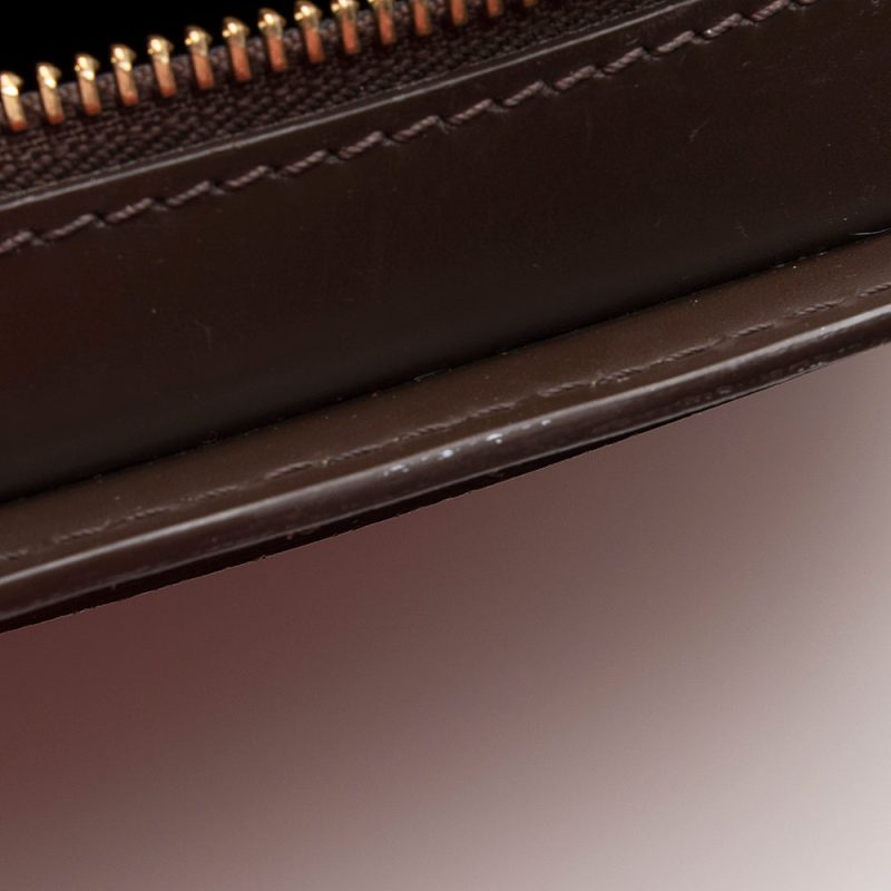 Louis Vuitton Damier Ebene Saint Louis Wristlet Clutch (SHF-20614) - Image 8