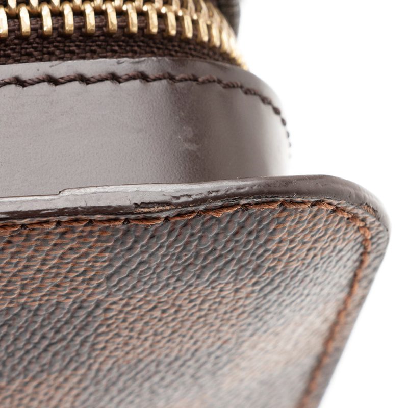 Louis Vuitton Damier Ebene Saint Louis Wristlet Clutch (SHF-20614) - Image 9