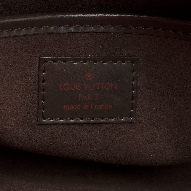 Louis Vuitton Damier Ebene Saint Louis Wristlet Clutch (SHF-20614) - Image 6