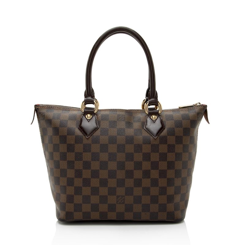 Louis Vuitton Damier Ebene Saleya PM Tote (SHF-yS49Sp) - Image 2