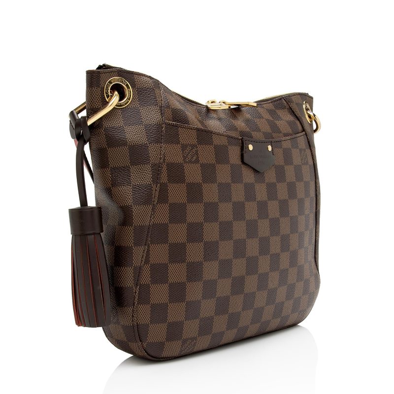 Louis Vuitton Damier Ebene South Bank Besace Shoulder Bag (SHF-BFJdVu)