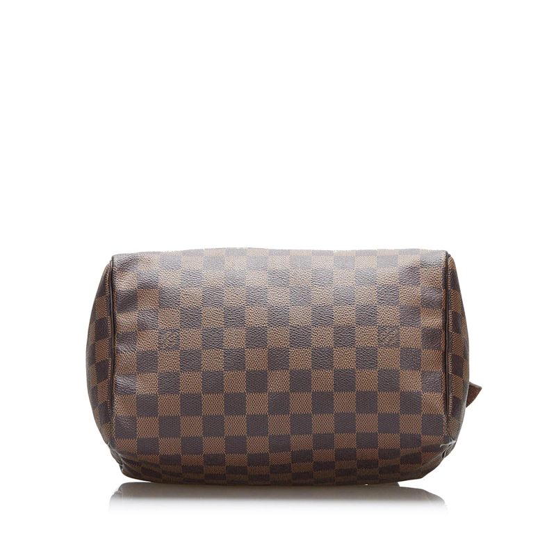 Louis Vuitton Damier Ebene Speedy 25 (SHG-wuTgrY) - Image 3