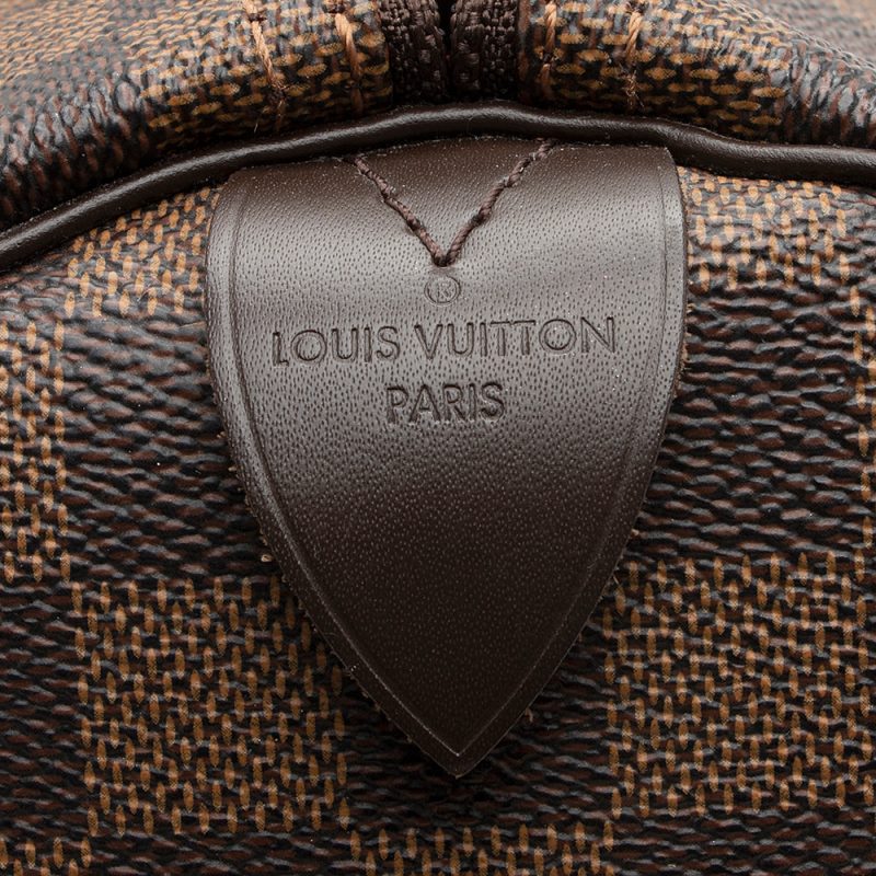 Louis Vuitton Damier Ebene Speedy 30 Satchel (SHF-20399) - Image 7
