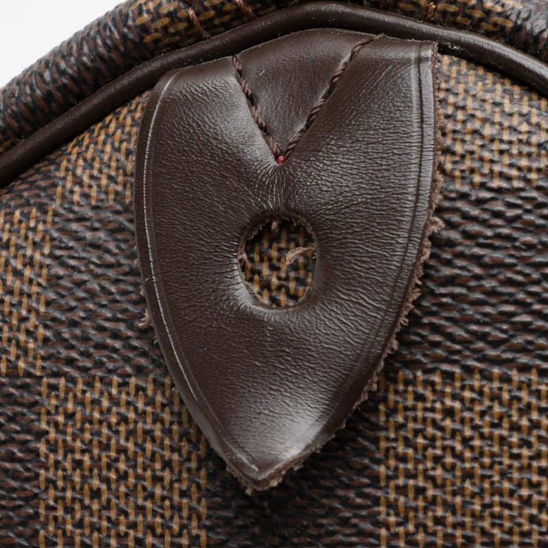 Louis Vuitton Damier Ebene Speedy 30 Satchel (SHF-23071) - Image 10