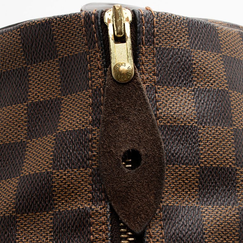 Louis Vuitton Damier Ebene Speedy 35 Satchel (SHF-21063) - Image 8