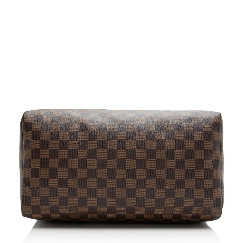 Louis Vuitton Damier Ebene Speedy 35 Satchel (SHF-21854) - Image 3