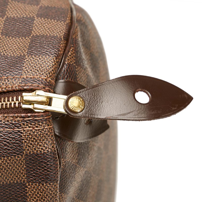 Louis Vuitton Damier Ebene Speedy 35 (SHG-Vmi4oA) - Image 9