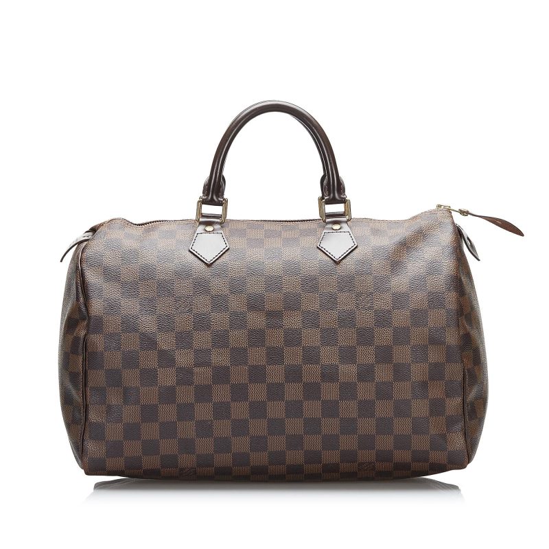 Louis Vuitton Damier Ebene Speedy 35 (SHG-Vmi4oA) - Image 10