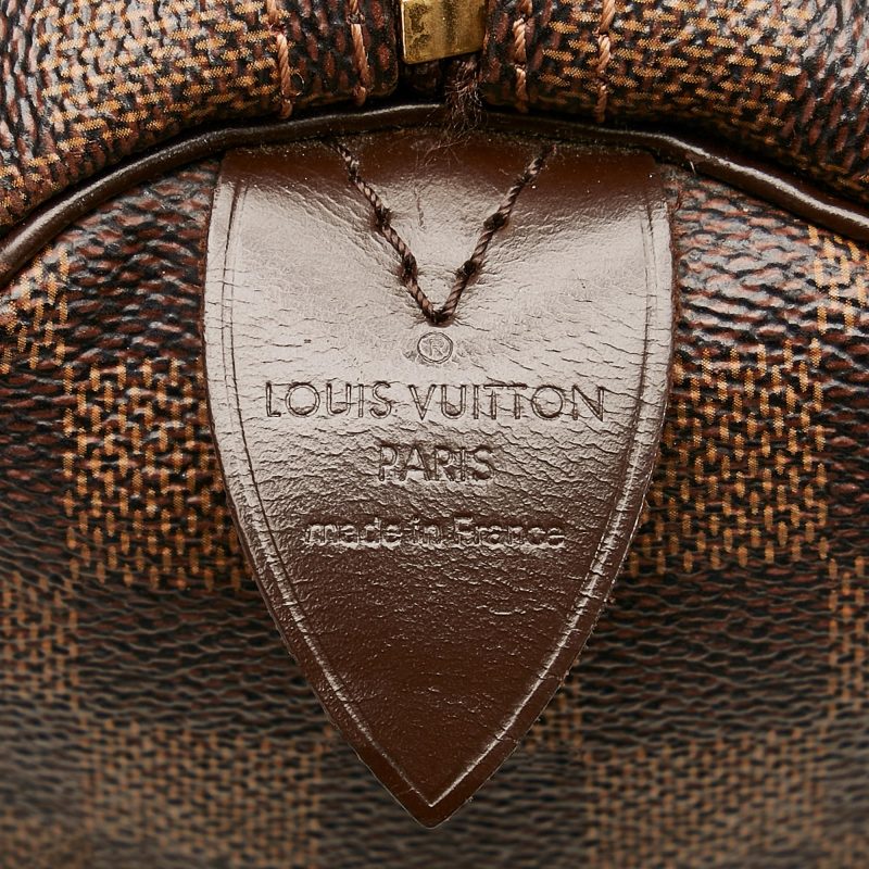 Louis Vuitton Damier Ebene Speedy 35 (SHG-Vmi4oA) - Image 6