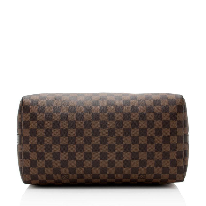 Louis Vuitton Damier Ebene Speedy Bandouliere 35 Satchel (SHF-22047) - Image 3