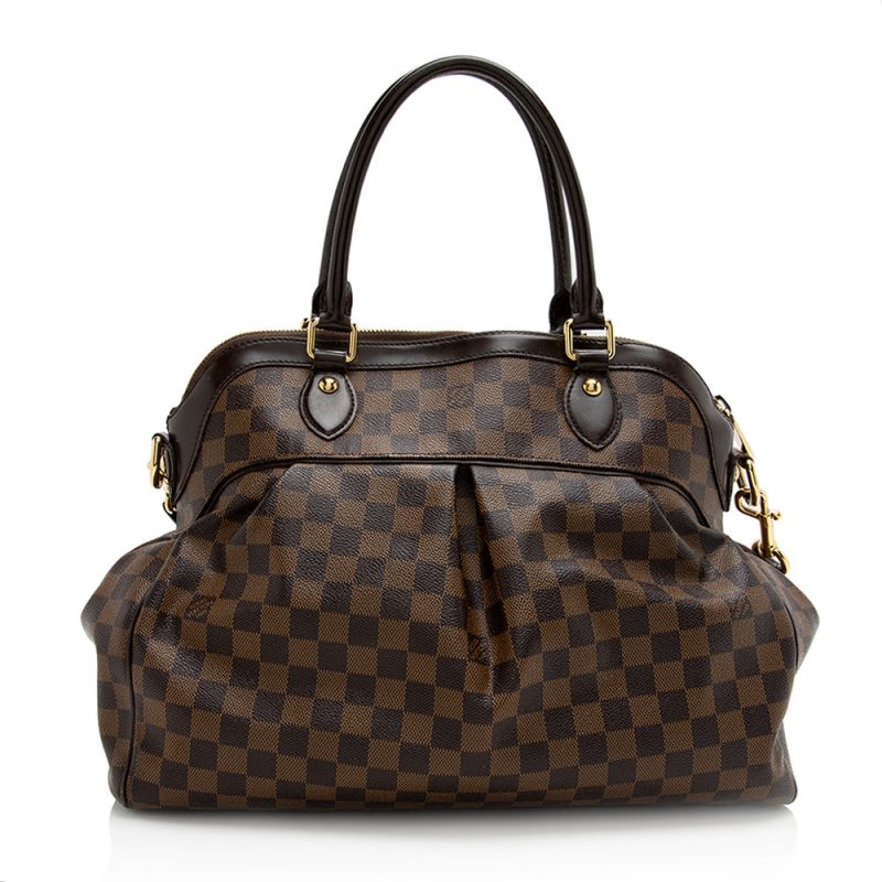 Louis Vuitton Damier Ebene Trevi GM Satchel (SHF-21601) - Image 2