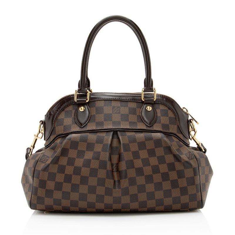 Louis Vuitton Damier Ebene Trevi PM Satchel (SHF-21325) - Image 2